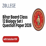 Bihar Board Class 12 Biology Question Paper 2026 with Solutions Set I